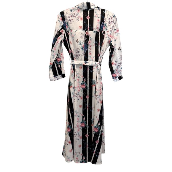 SHEIN Striped and Floral Print Dress - Picture 6 of 10